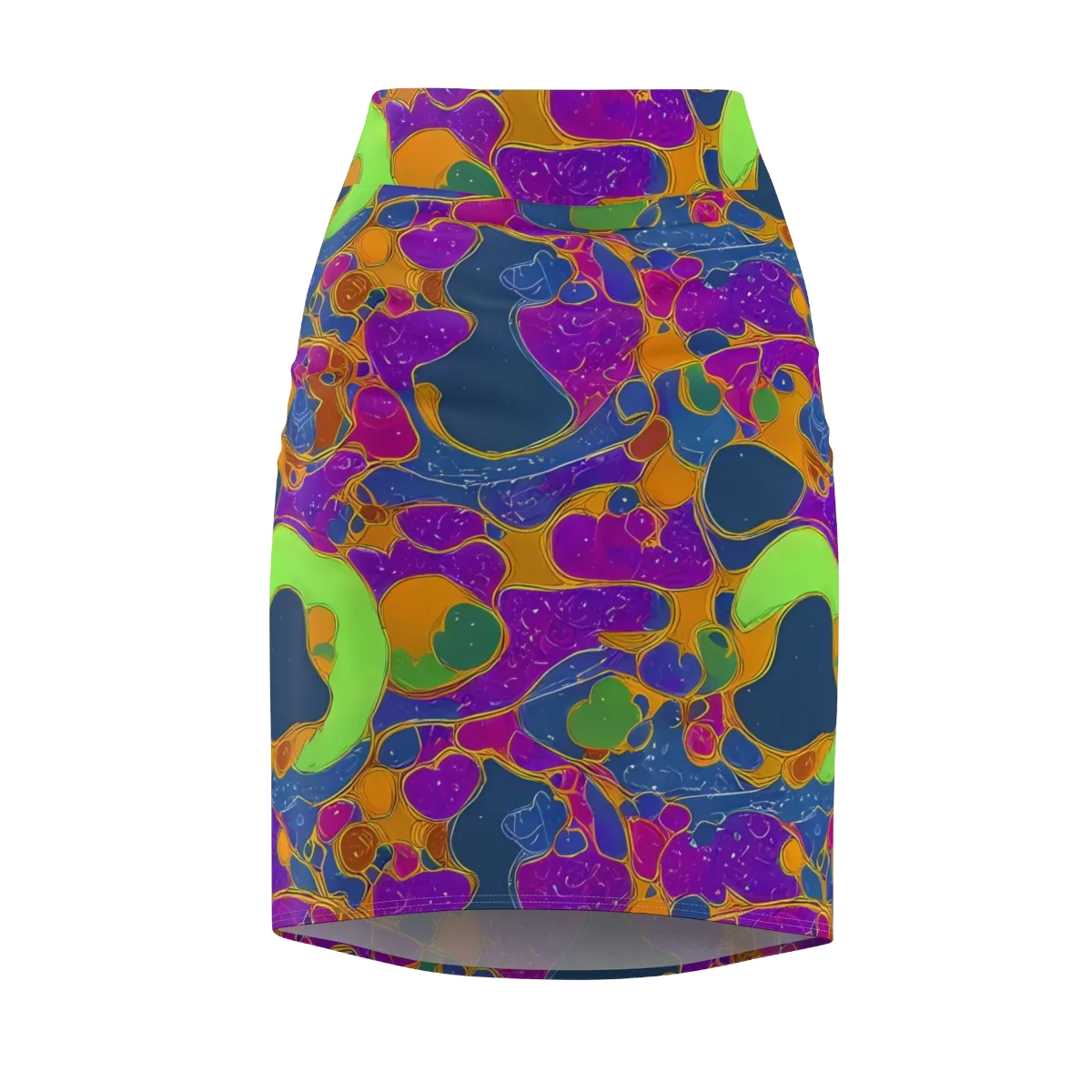 Vivid Bioform on Pencil Skirt — Front