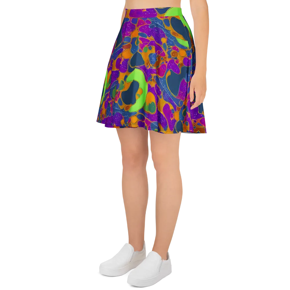 Vivid Bioform on Skater Skirt — Left