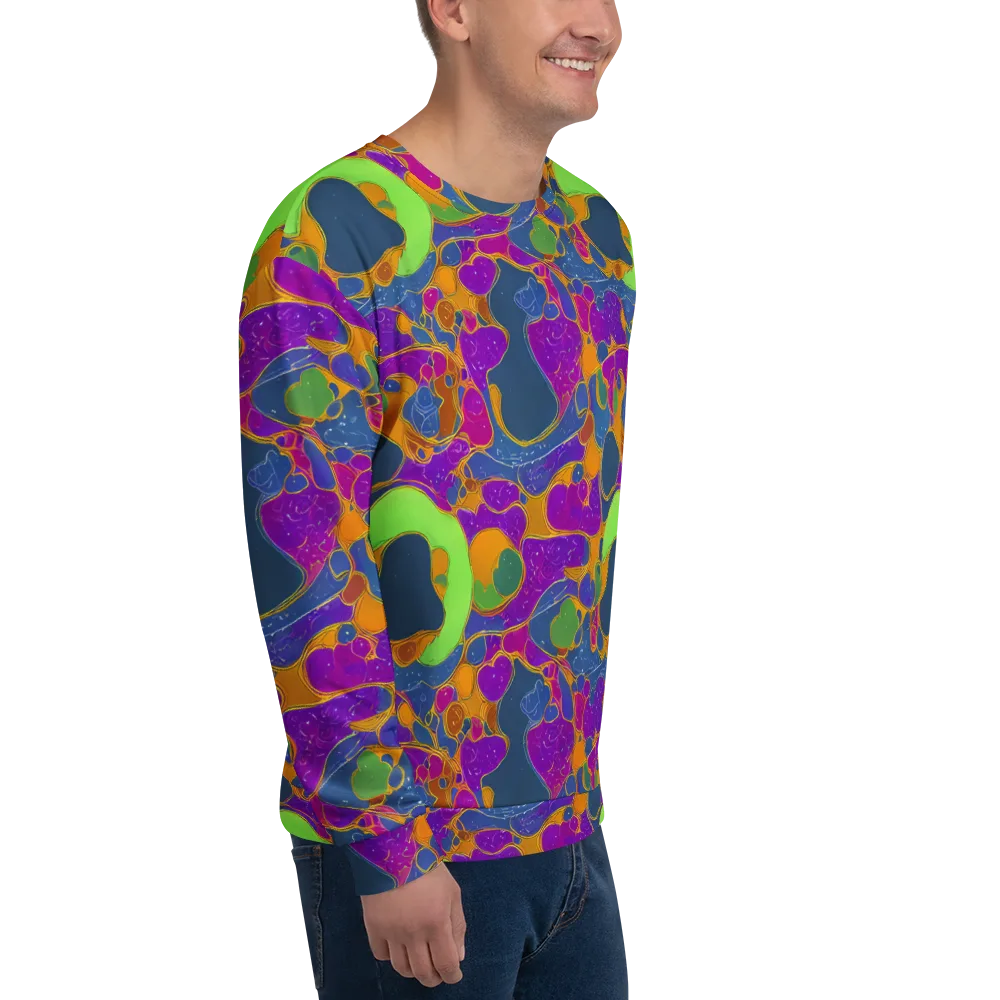 Vivid Bioform on Sweatshirt — Right Front