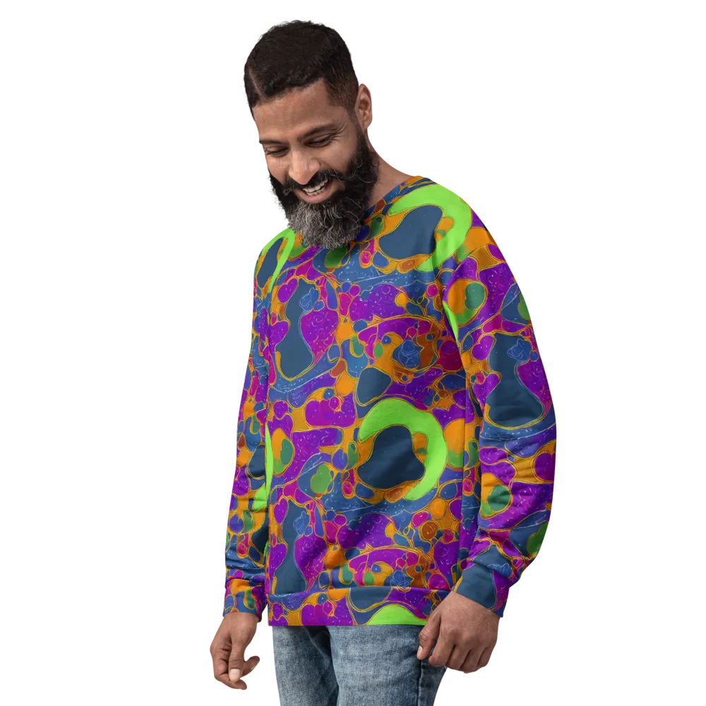 Vivid Bioform on Sweatshirt — Left Front
