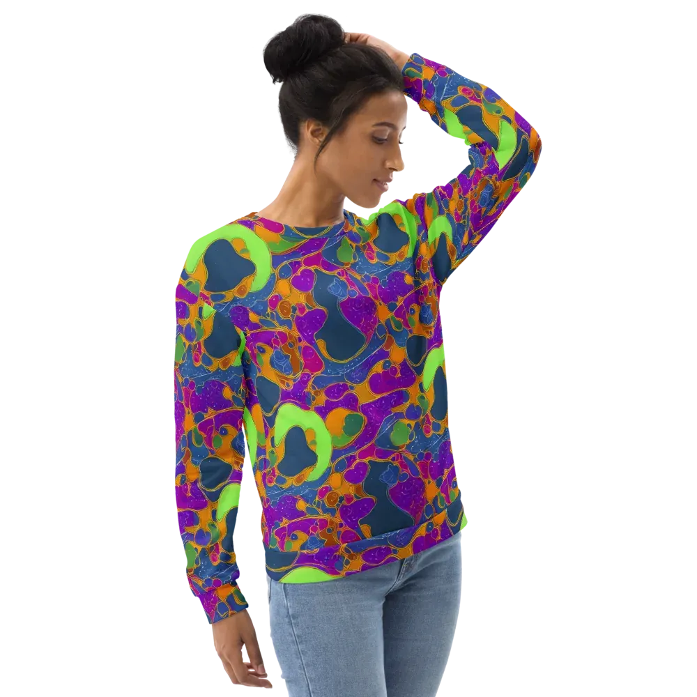 Vivid Bioform on Sweatshirt — Right Front