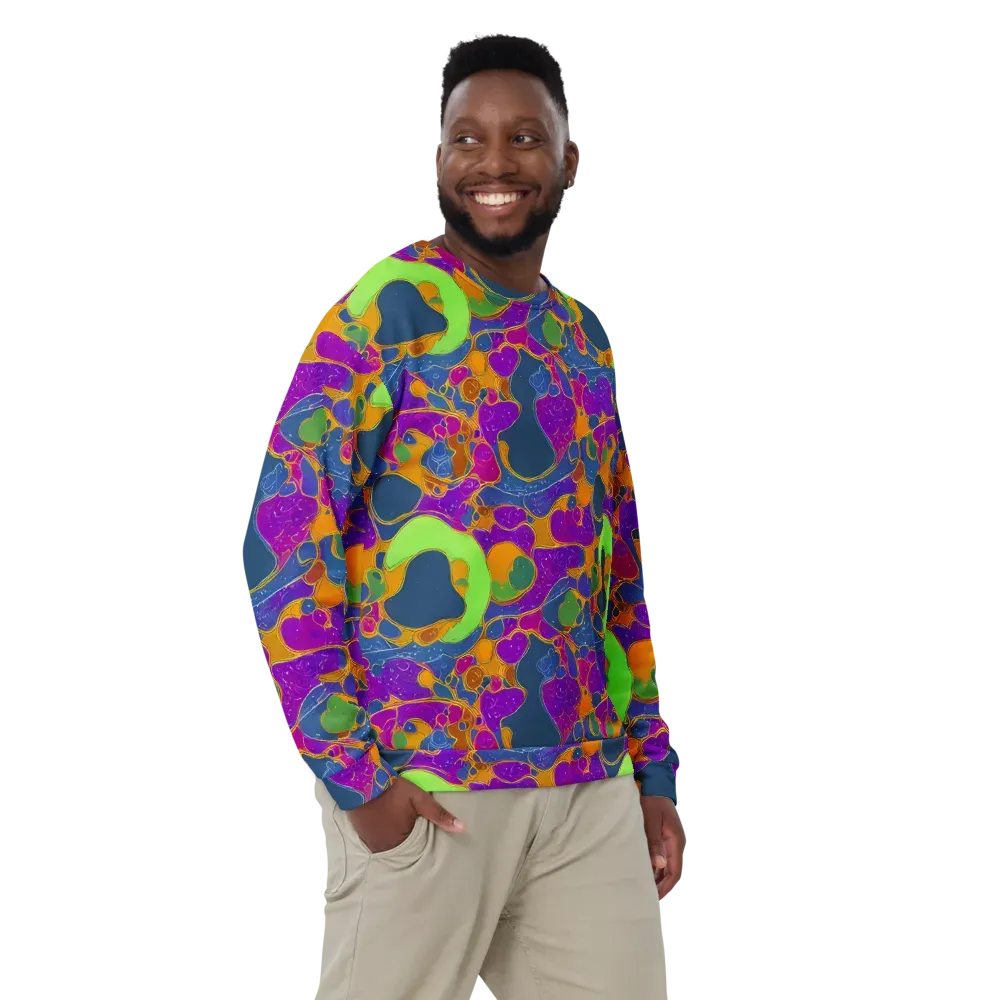 Vivid Bioform on Sweatshirt — Front