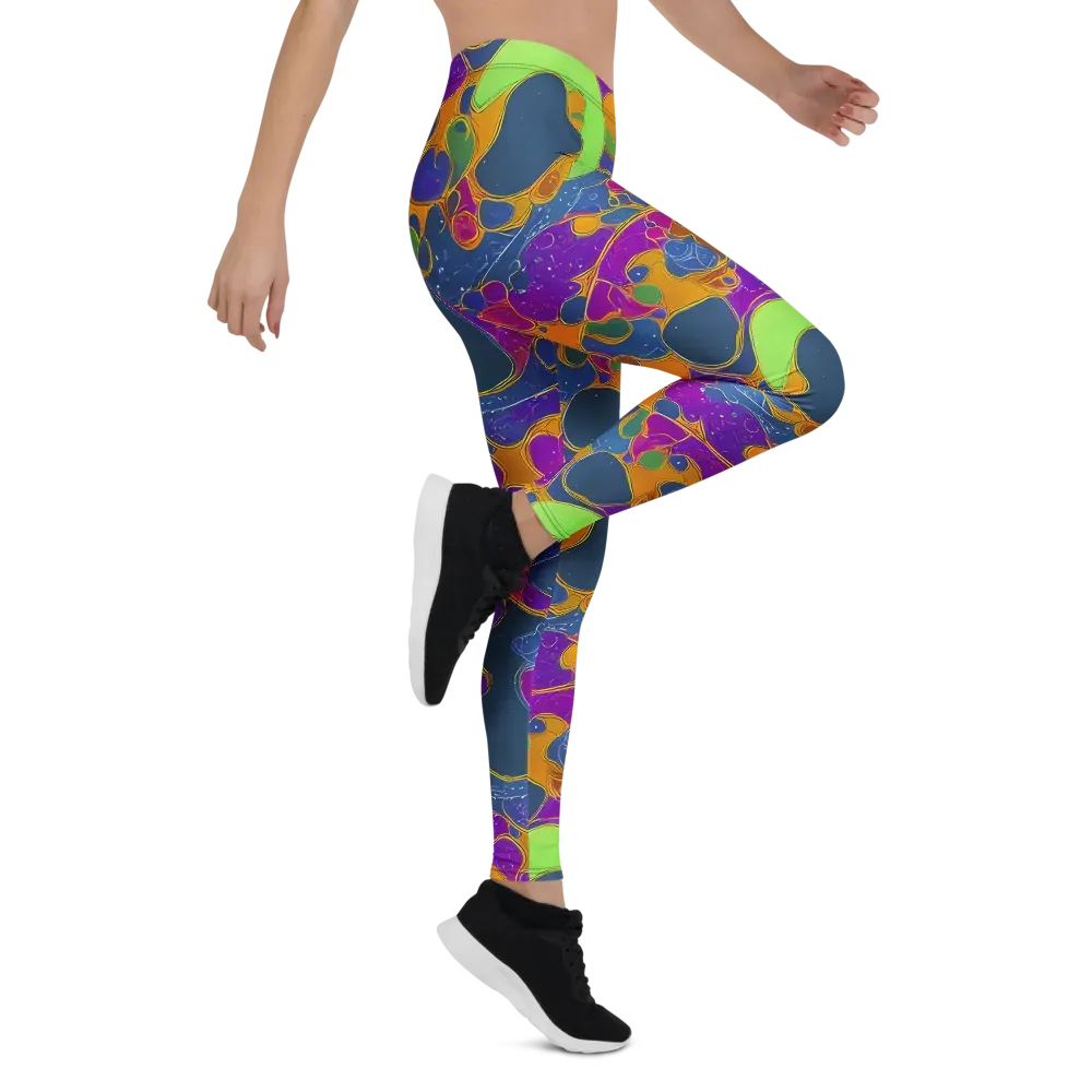 Vivid Bioform on Leggings — Right