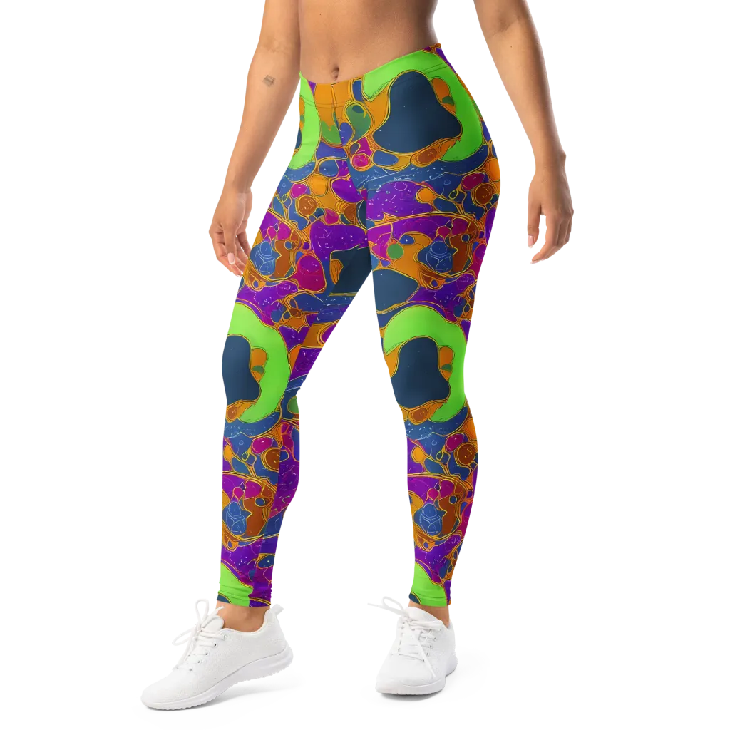 Vivid Bioform on Leggings — Left Front