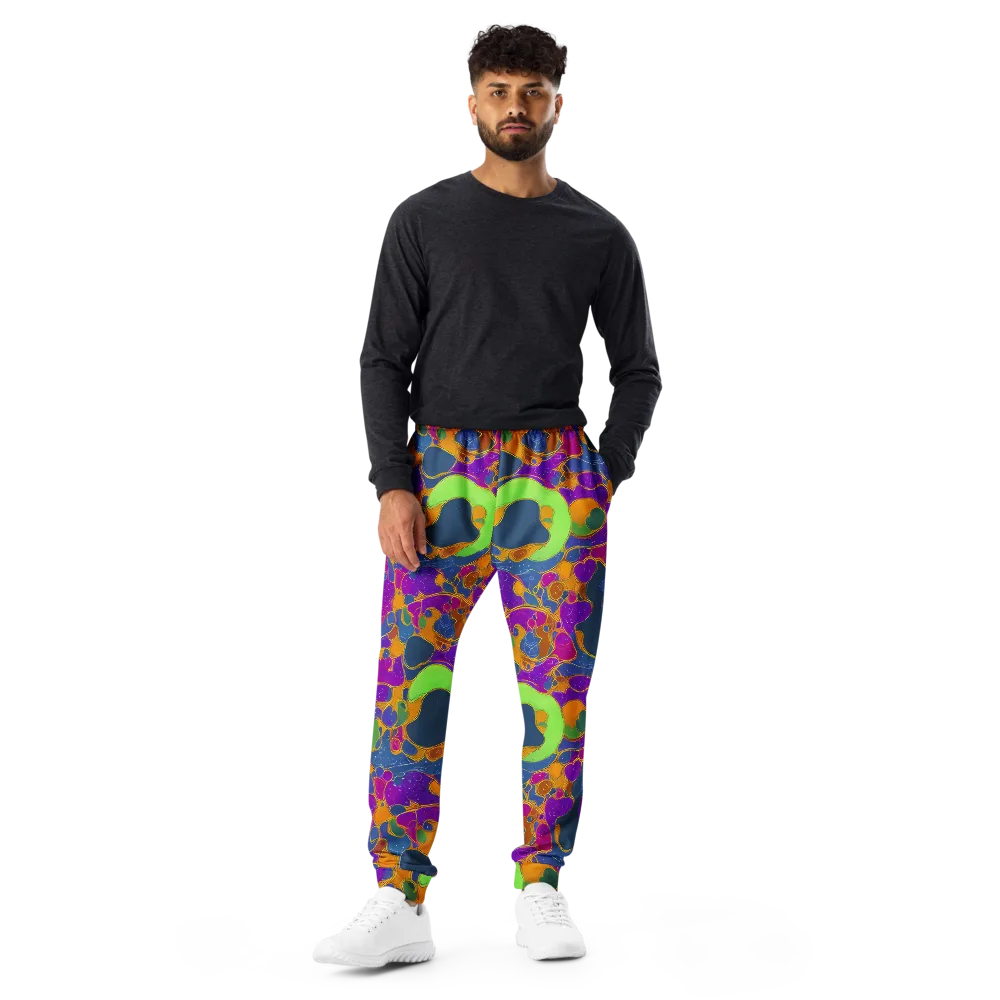 Vivid Bioform on Men's Joggers — Front