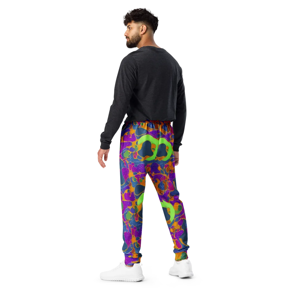 Vivid Bioform on Men's Joggers — Back
