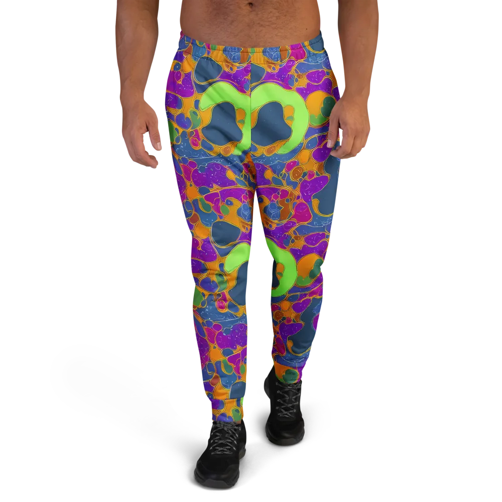 Vivid Bioform on Men's Joggers — Front