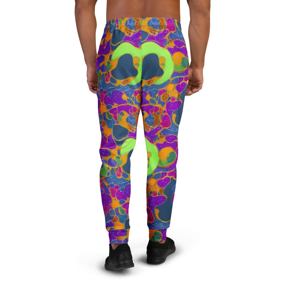 Vivid Bioform on Men's Joggers — Back