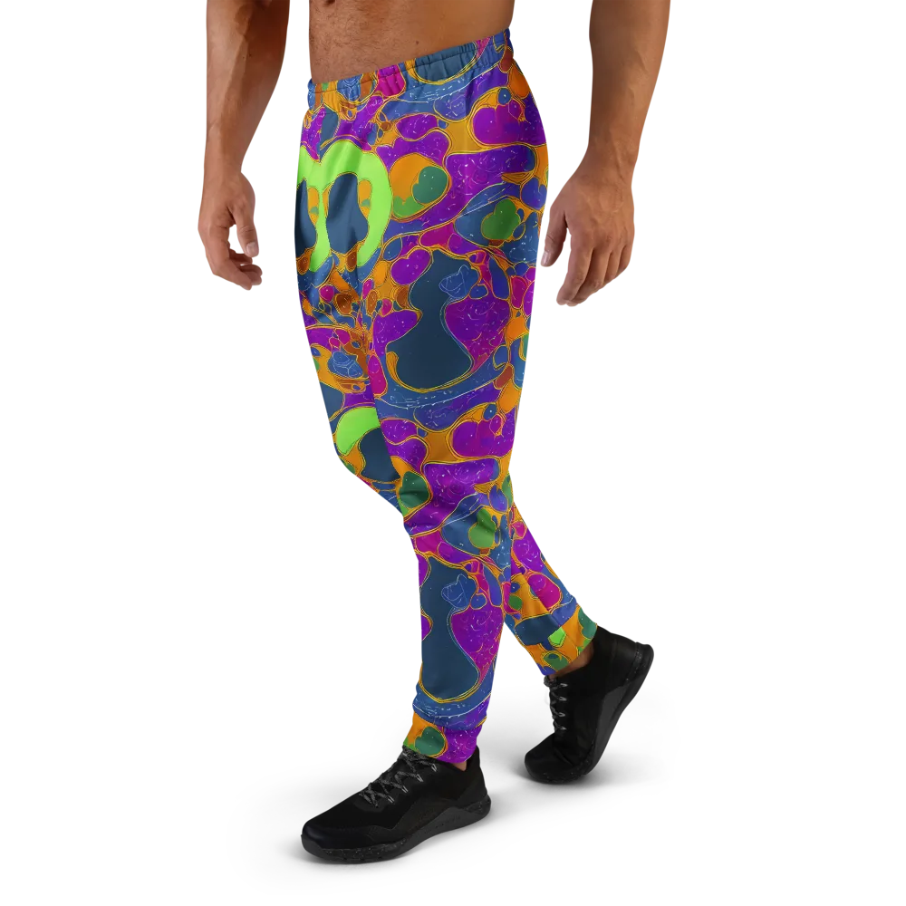 Vivid Bioform on Men's Joggers — Left