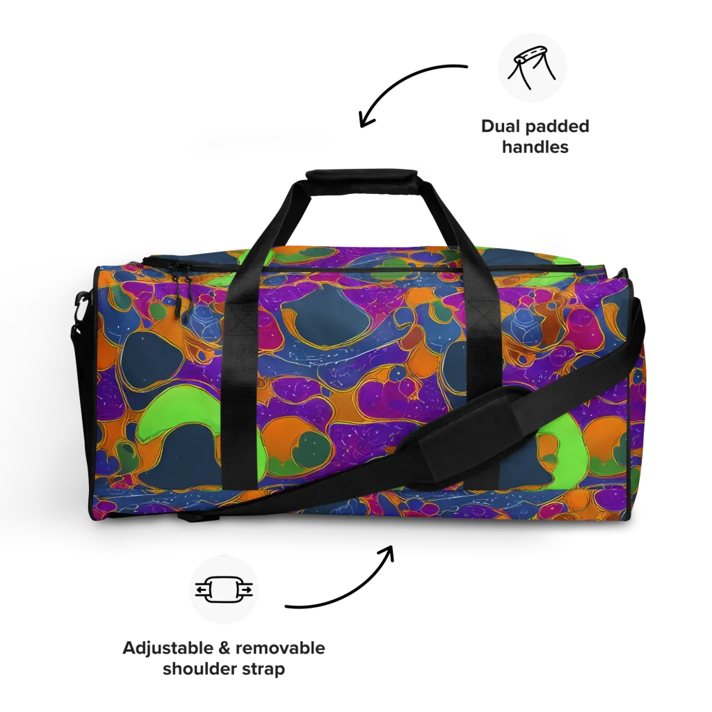 Vivid Bioform on Duffle Bag — Front