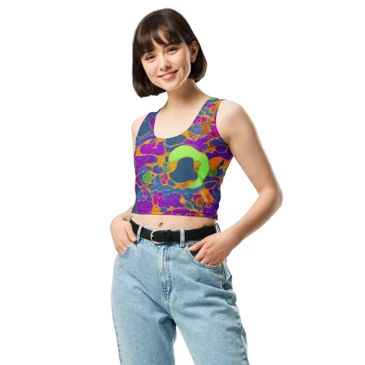 Vivid Bioform on a Crop Top