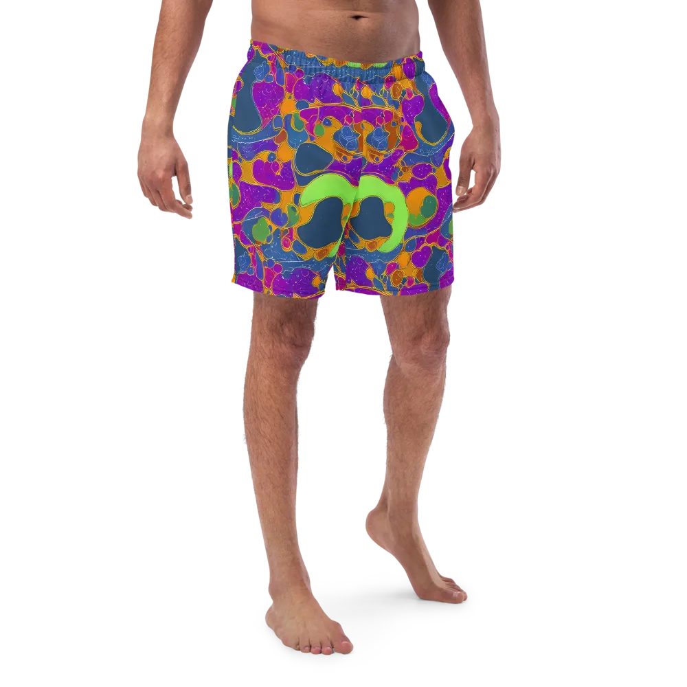 Vivid Bioform on Swim Trunks — Front