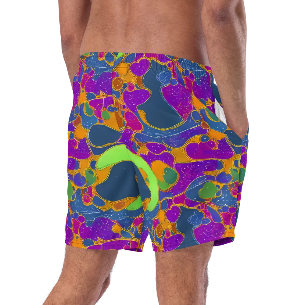 Vivid Bioform on Swim Trunks — Right Back