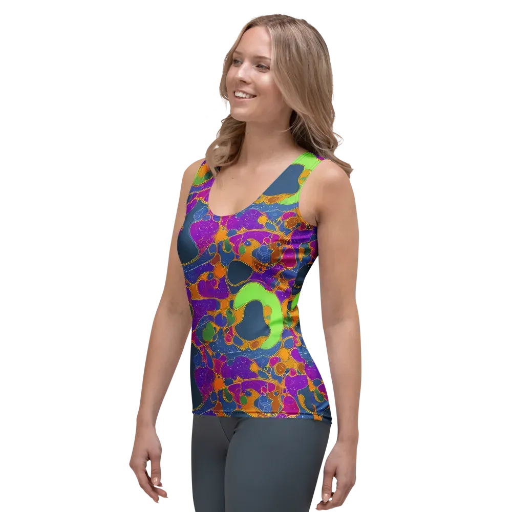 Vivid Bioform on Women's Tank Top — Left Front