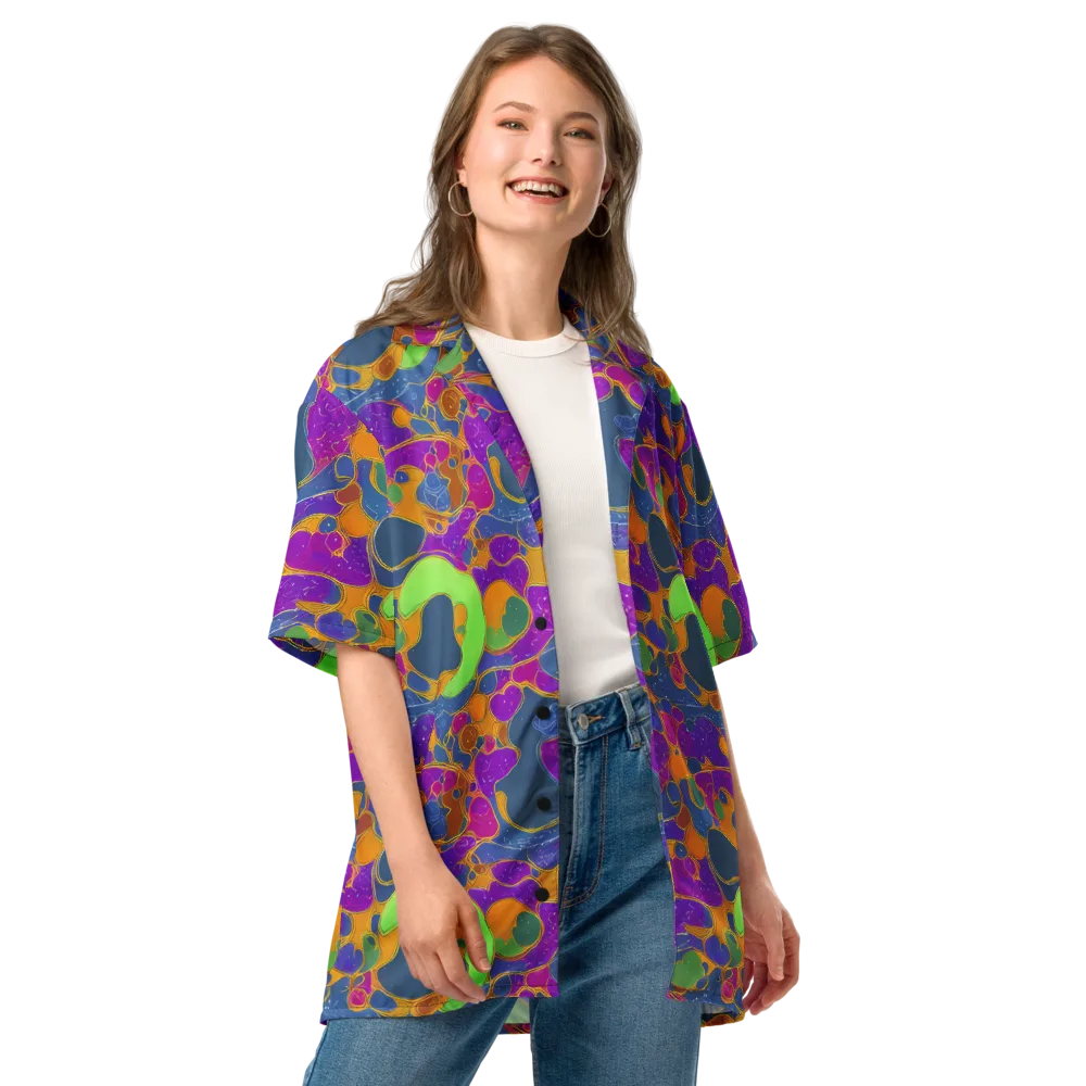 Vivid Bioform on Button Shirt — Front