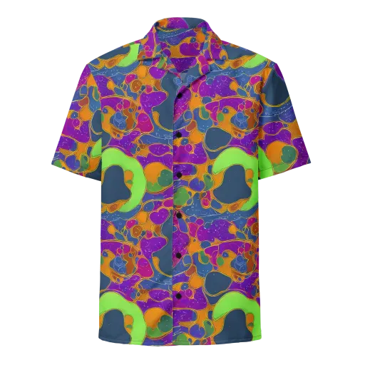 Vivid Bioform on a Button Shirt