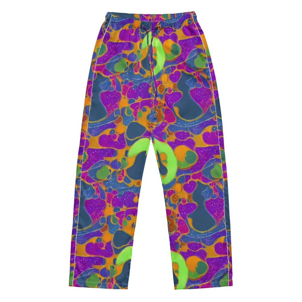 Vivid Bioform on Women's Pajama Pants — Front