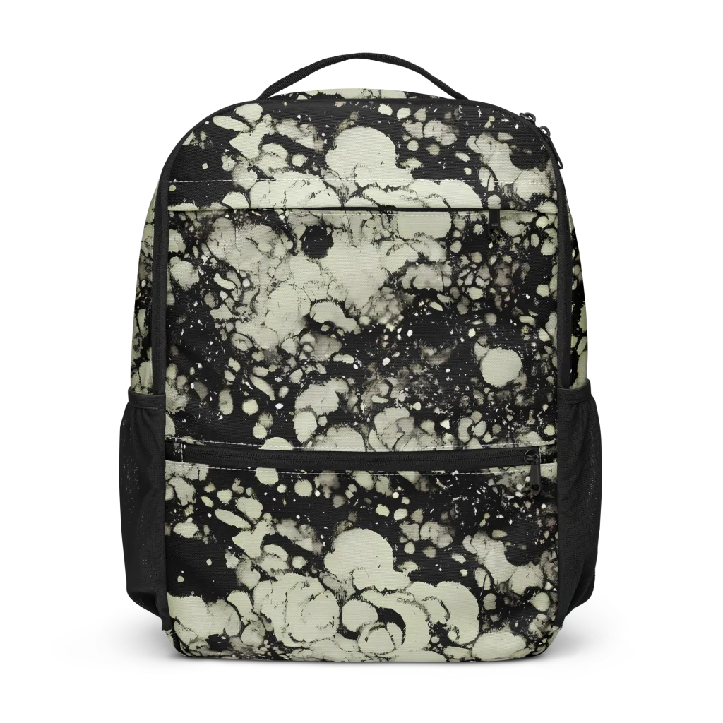 Inkstone Bloom on Utility Backpack — Front