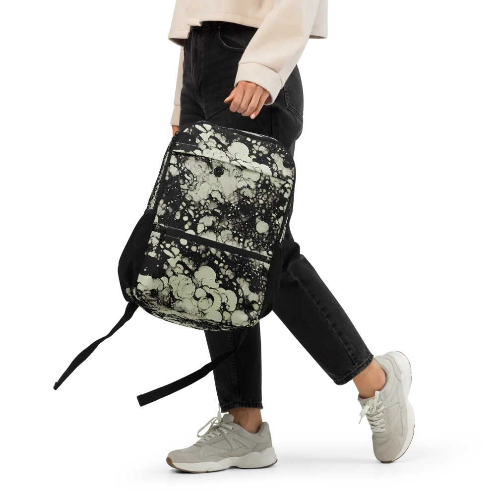 Inkstone Bloom on Utility Backpack — Front