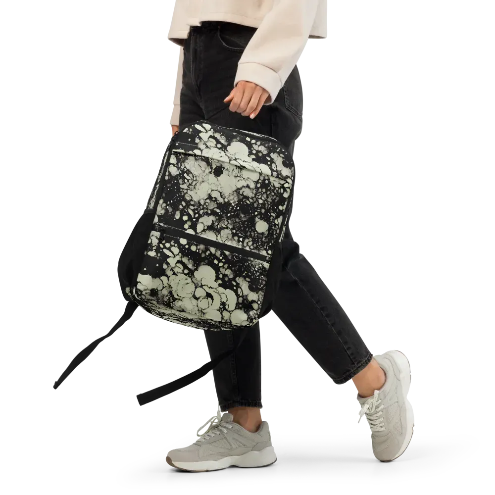 Inkstone Bloom on Utility Backpack — Front