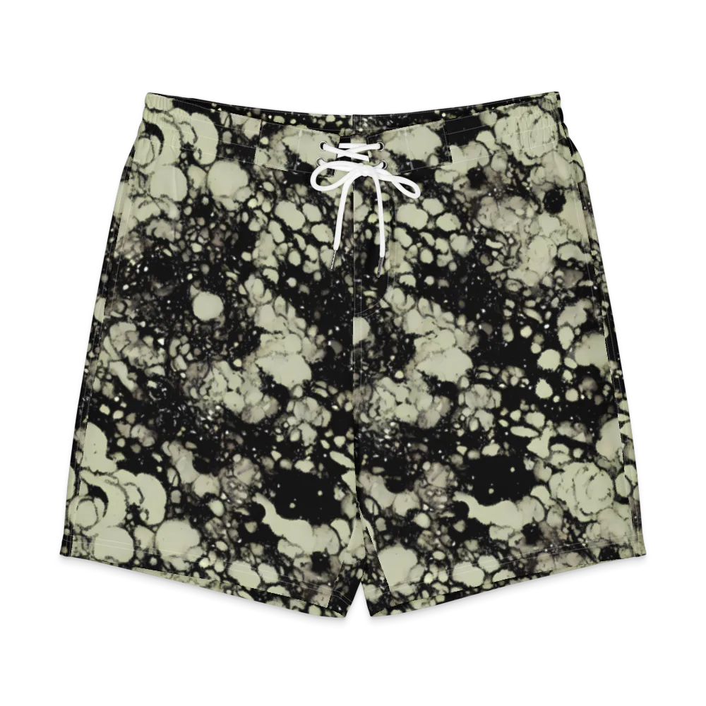 Inkstone Bloom on Men's Board Shorts — Front