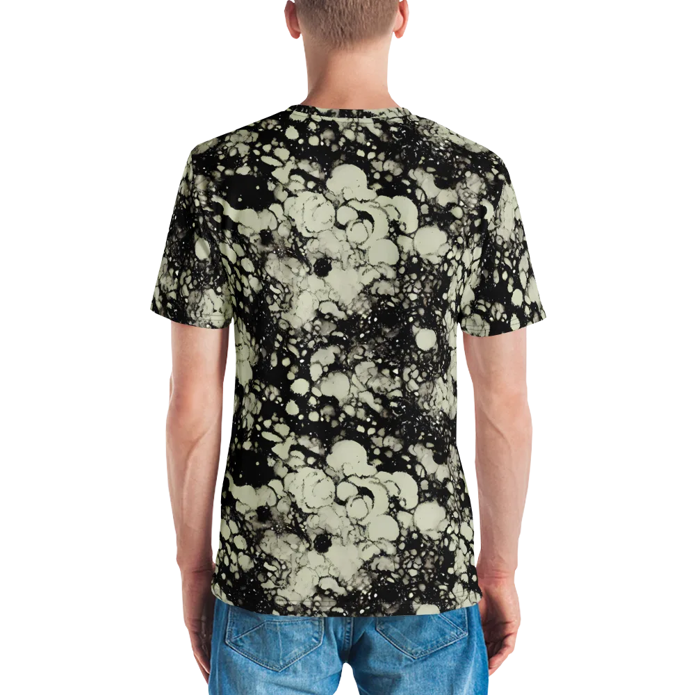 Inkstone Bloom on Men's Crew Neck T-Shirt — Back