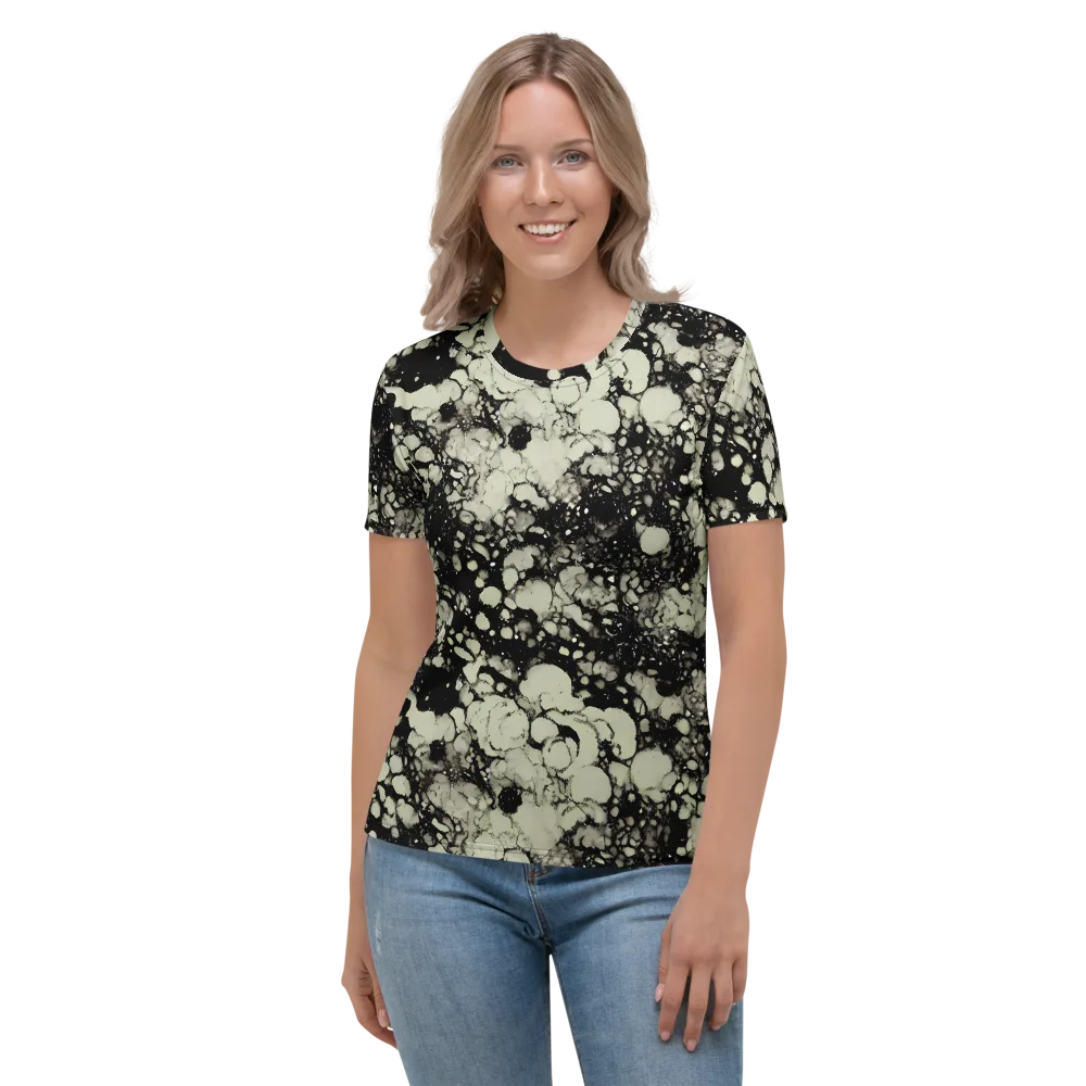 Inkstone Bloom on Women's Crew Neck T-Shirt — Front