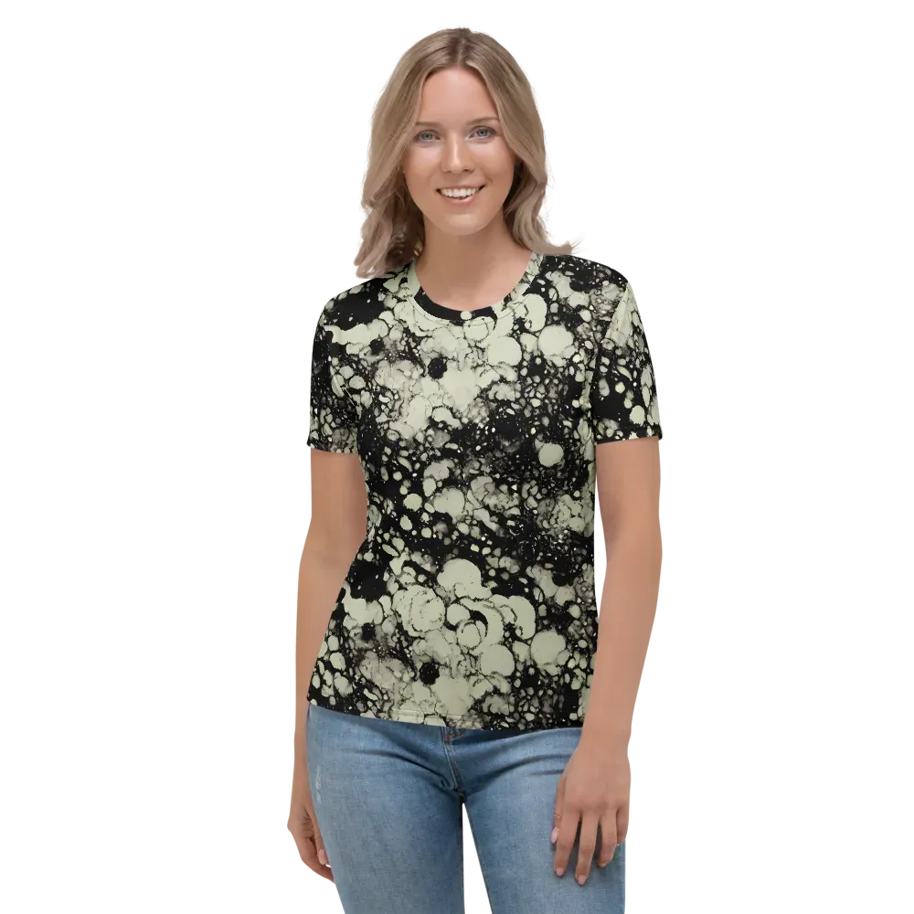 Inkstone Bloom on Women's Crew Neck T-Shirt — Front