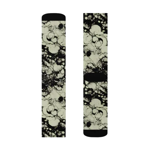 Inkstone Bloom on a Socks