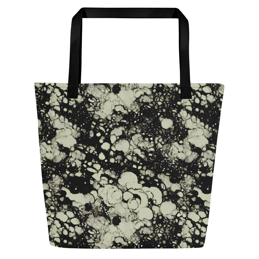 Inkstone Bloom on Large Tote Bag W/ Pocket — Front