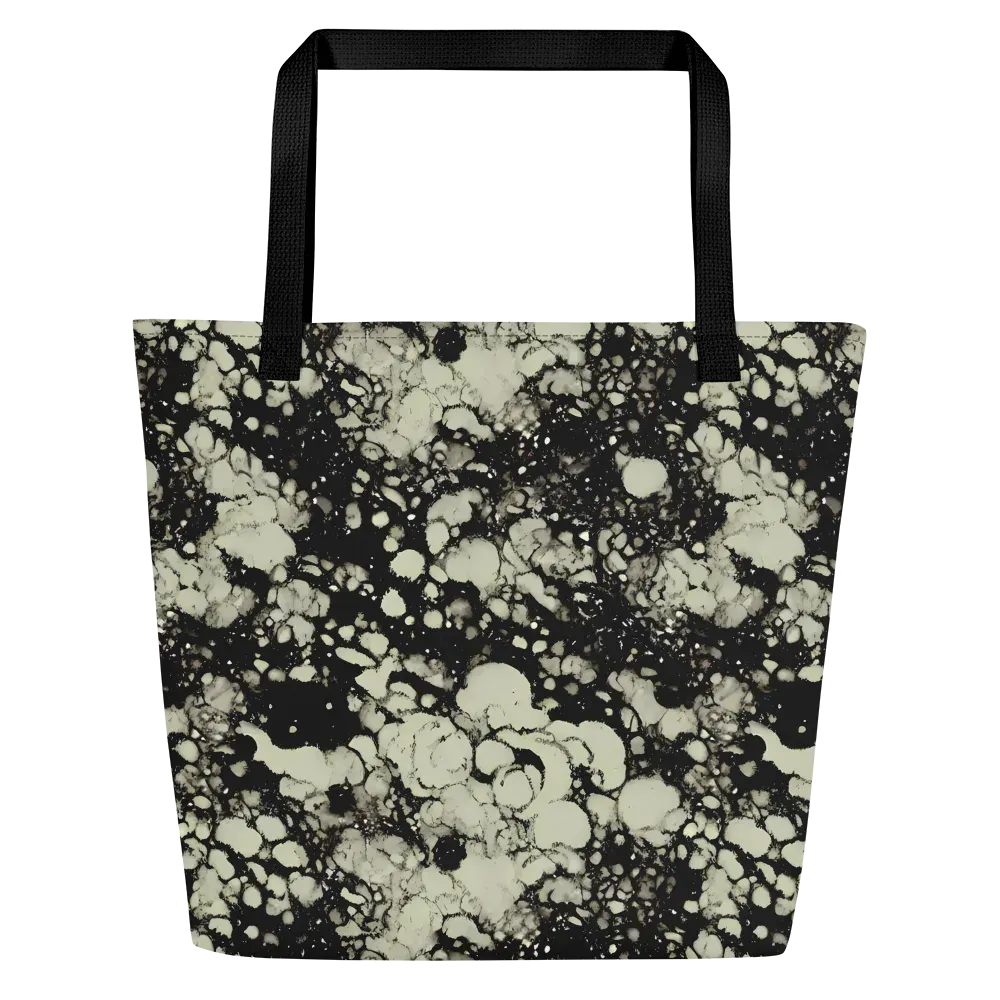 Inkstone Bloom on Large Tote Bag W/ Pocket — Front