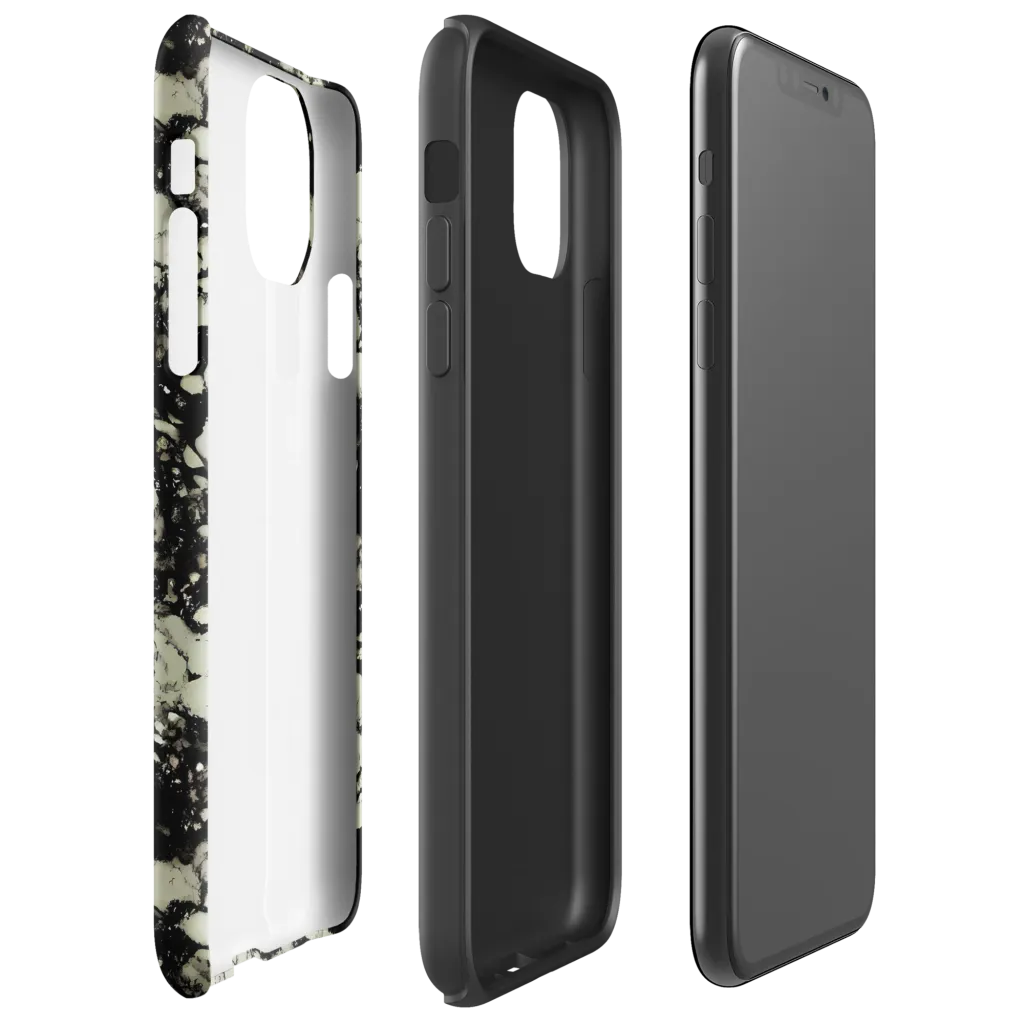 Inkstone Bloom on Tough Case for iPhone® — Right