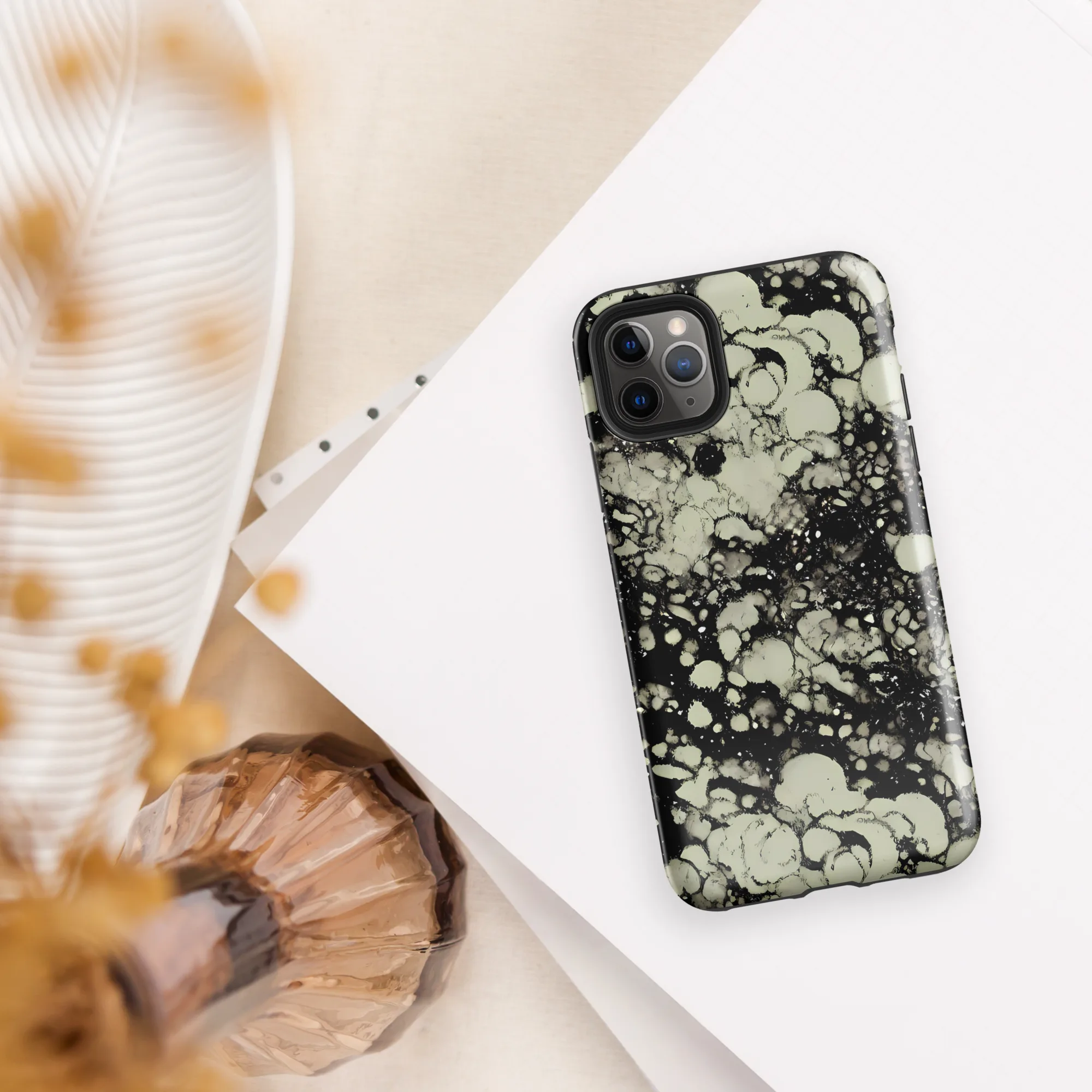 Inkstone Bloom on Tough Case for iPhone® — Front