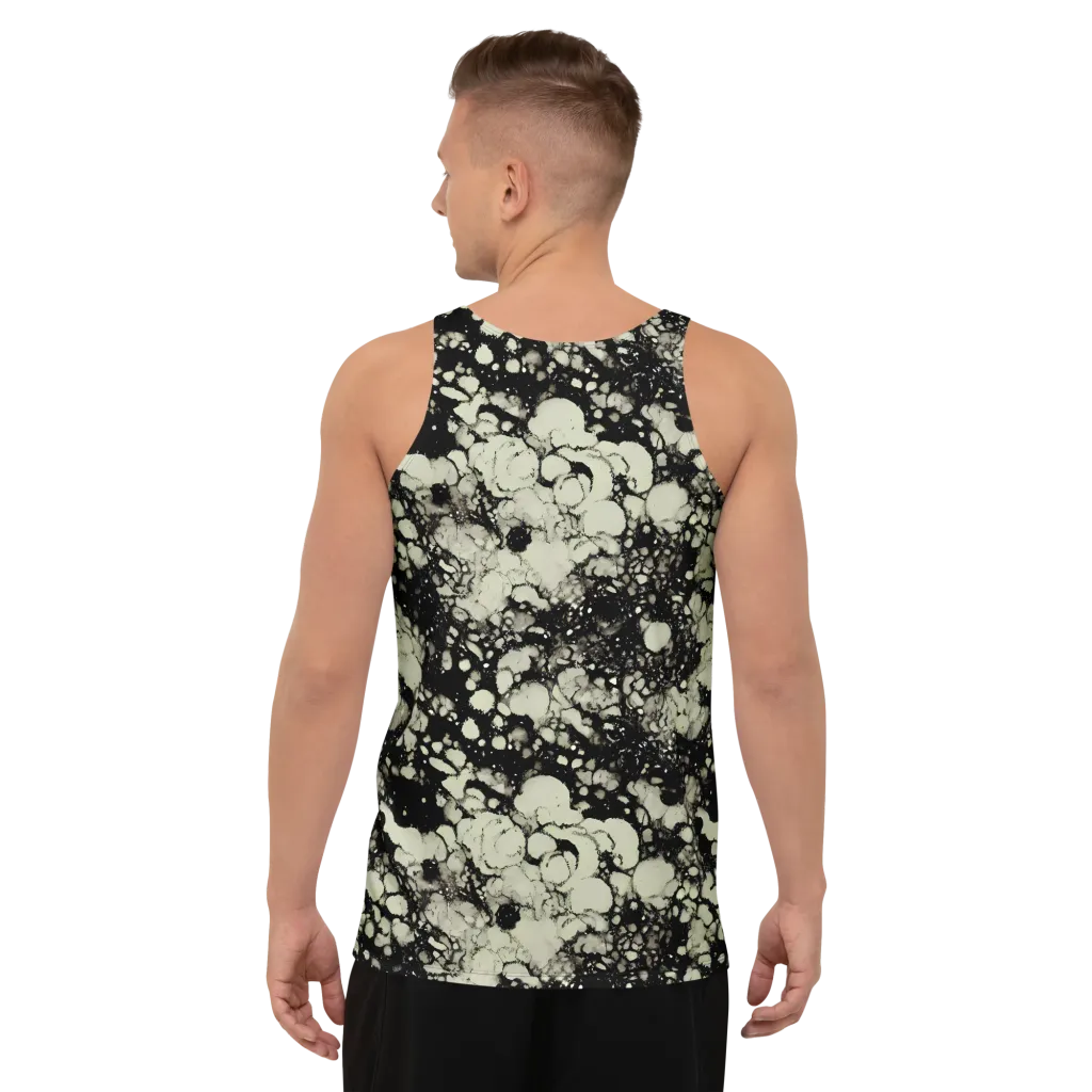 Inkstone Bloom on Men's Tank Top — Back