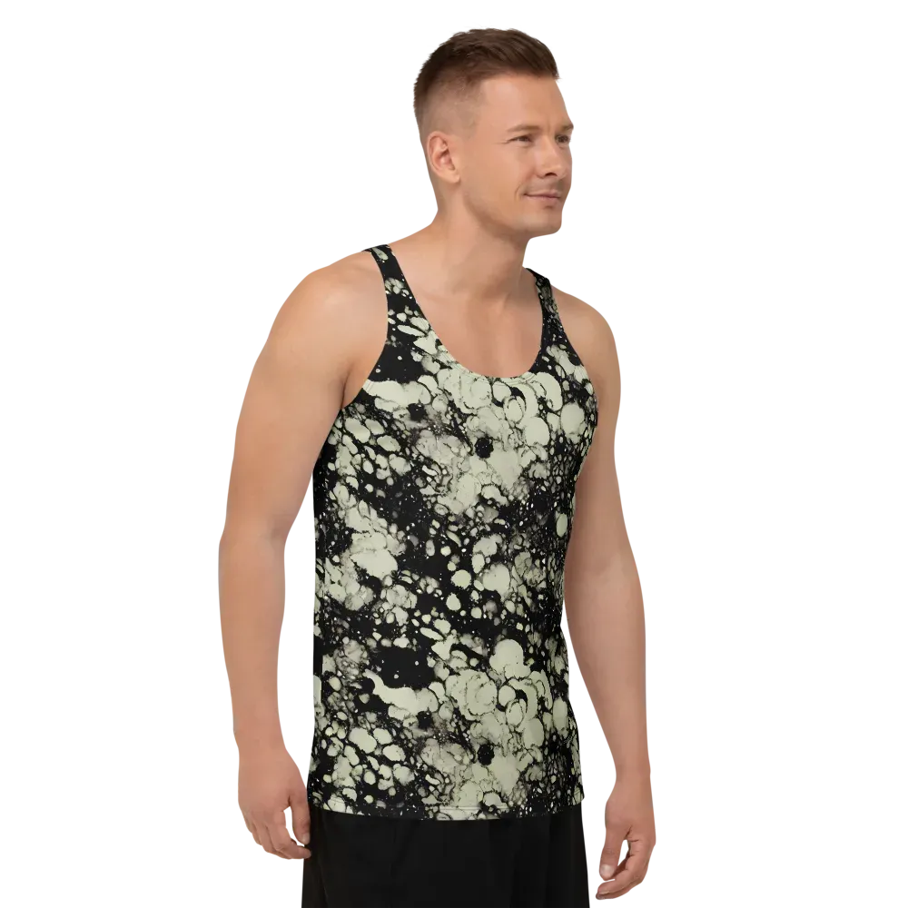 Inkstone Bloom on Men's Tank Top — Right Front