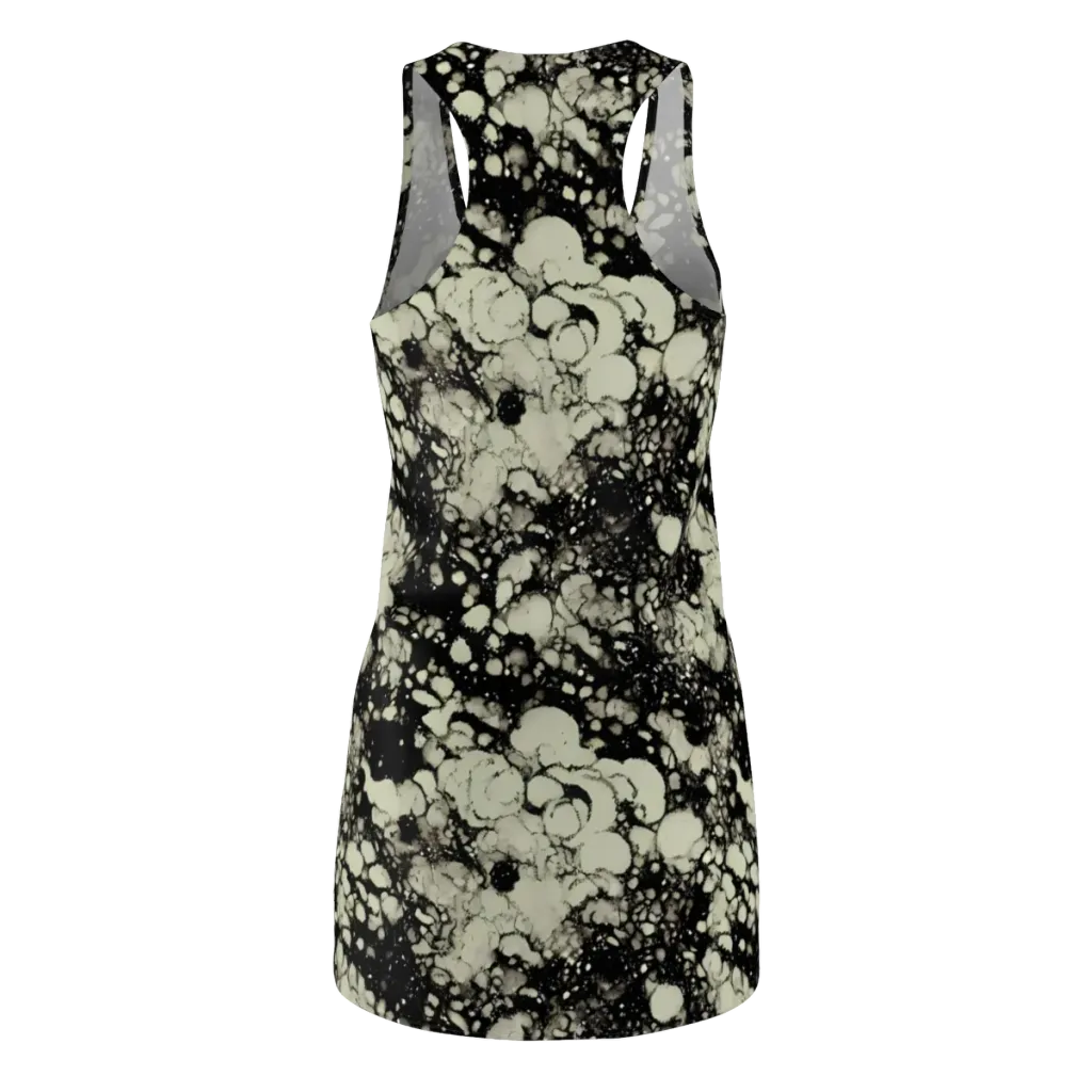Inkstone Bloom on Racerback Dress — Back