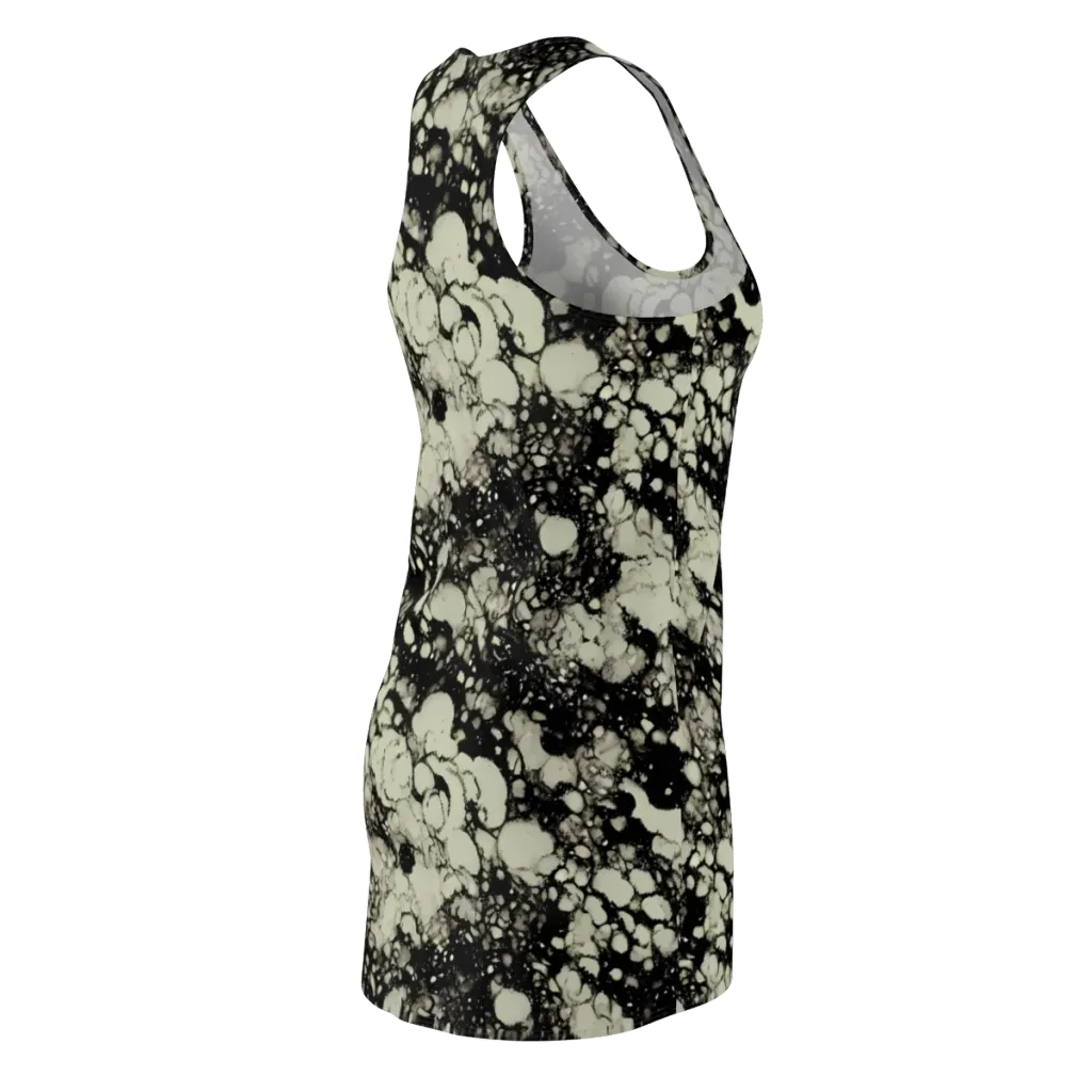 Inkstone Bloom on Racerback Dress — Back Side