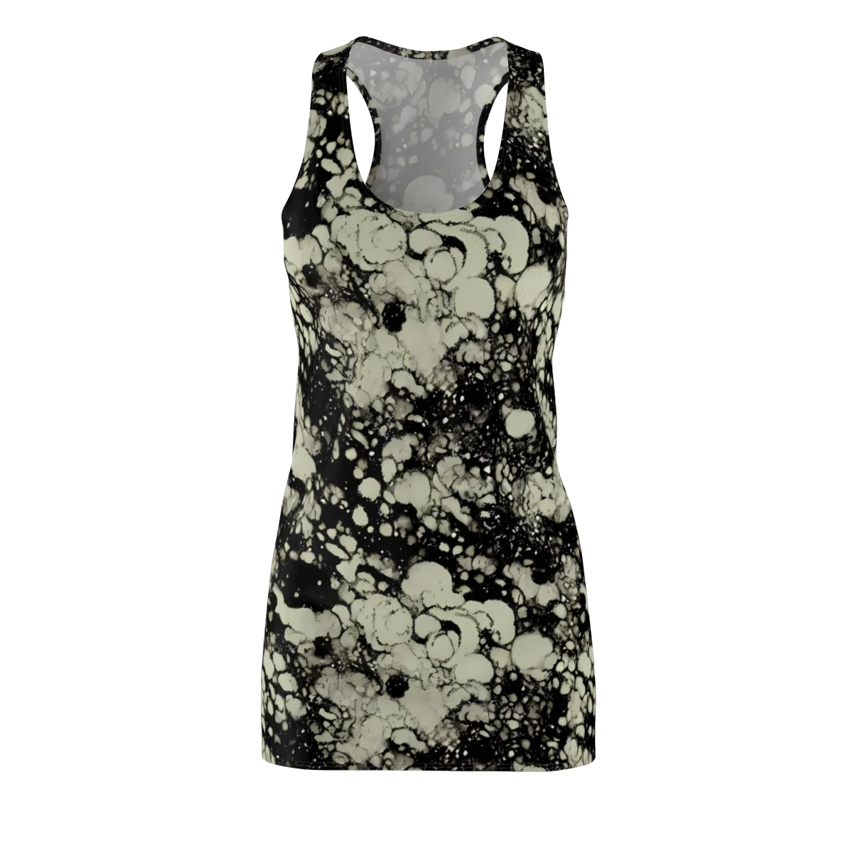 Inkstone Bloom on Racerback Dress — Front