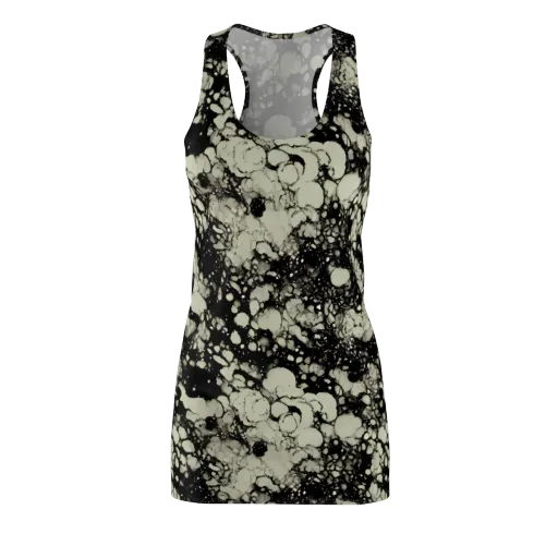 Inkstone Bloom on a Racerback Dress