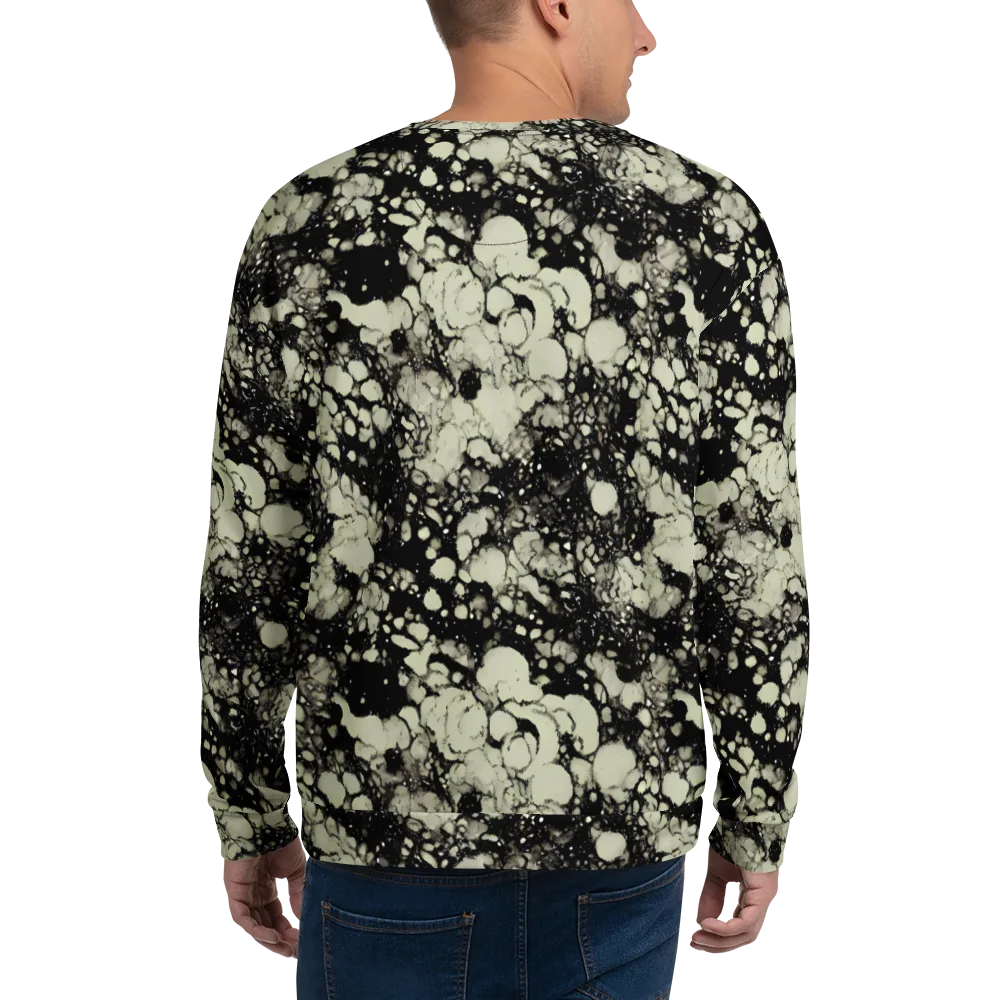 Inkstone Bloom on Sweatshirt — Back