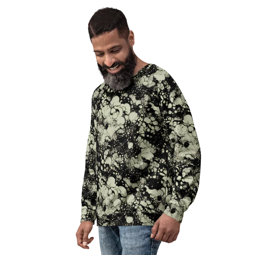 Inkstone Bloom on Sweatshirt — Left Front