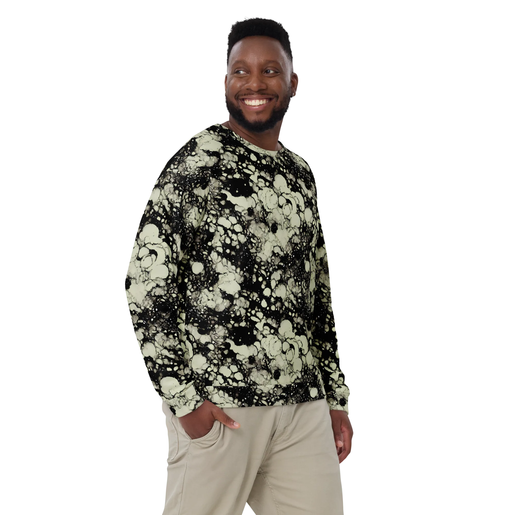 Inkstone Bloom on Sweatshirt — Front
