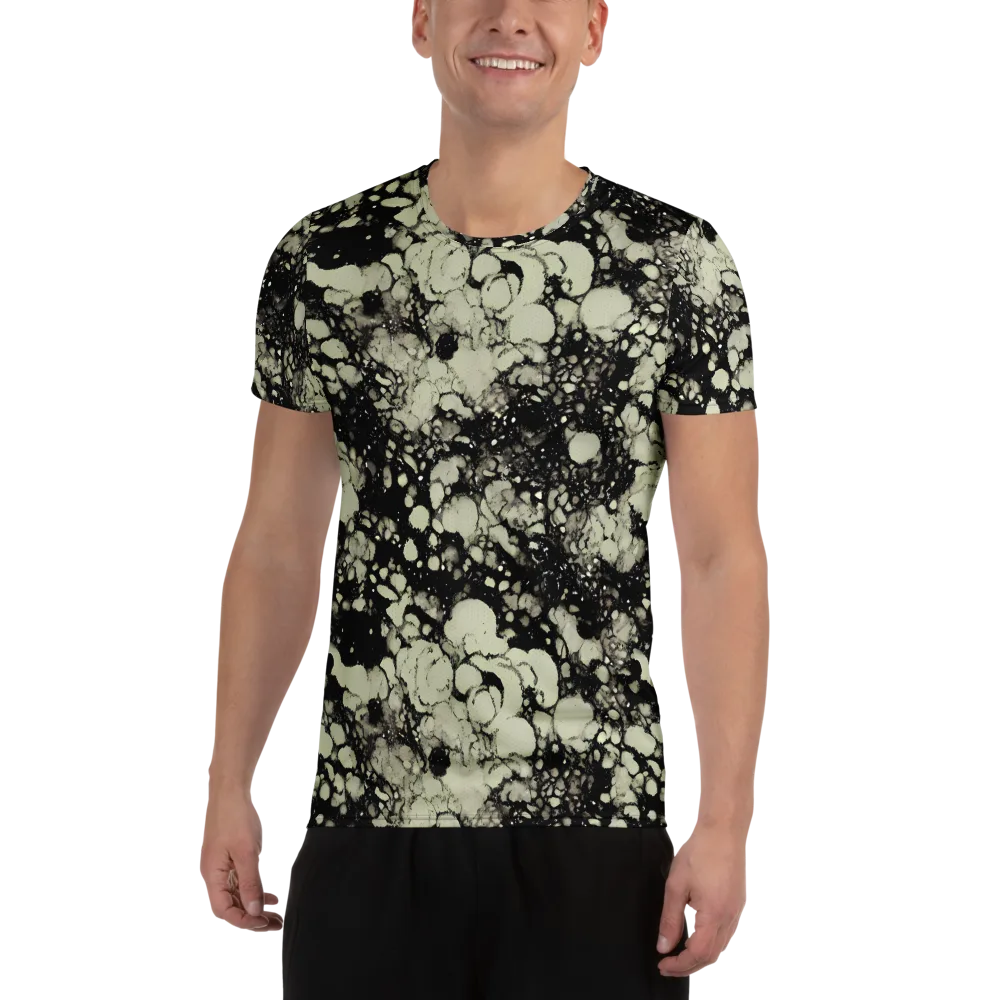 Inkstone Bloom on Men's Athletic T-Shirt — Front