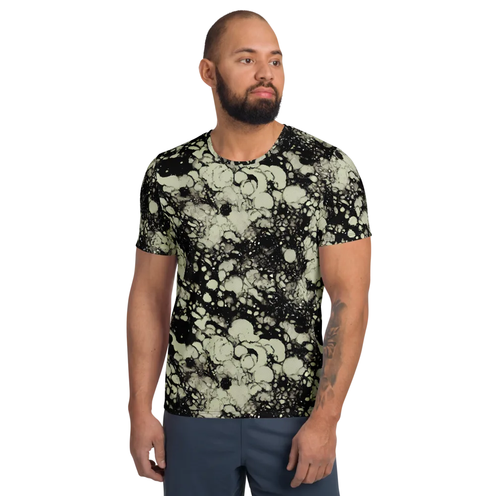 Inkstone Bloom on Men's Athletic T-Shirt — Front