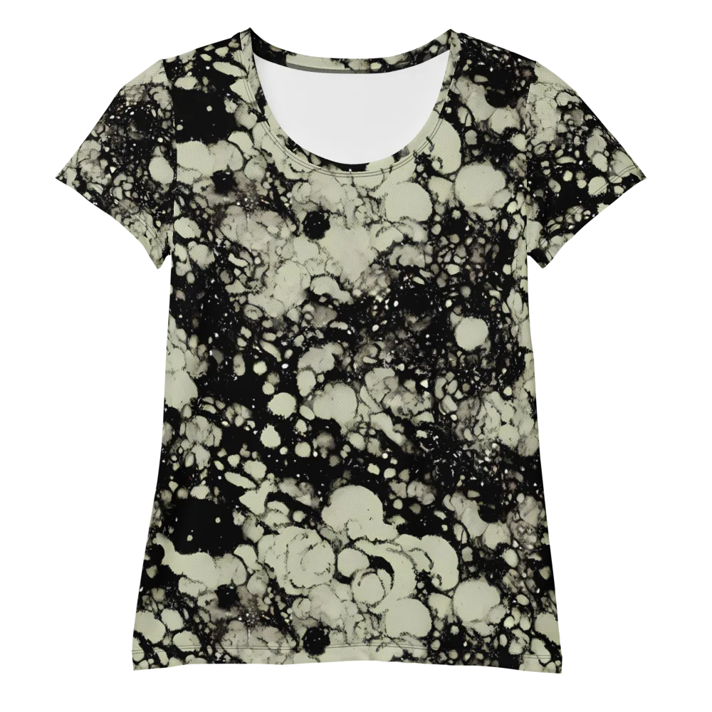 Inkstone Bloom on Women's Athletic T-Shirt — Front