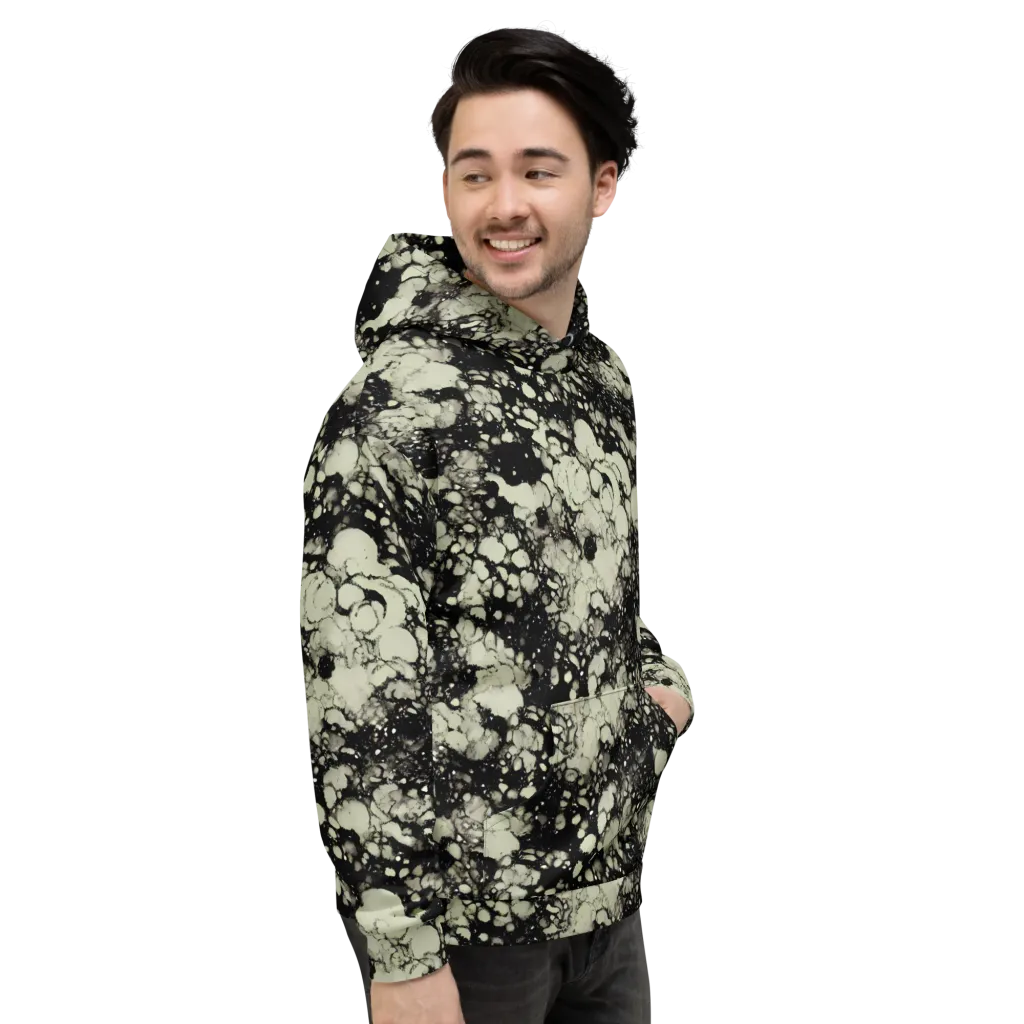 Inkstone Bloom on Hoodie — Right