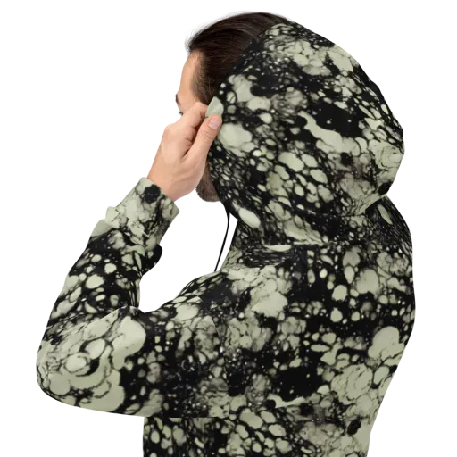 Inkstone Bloom on a Hoodie