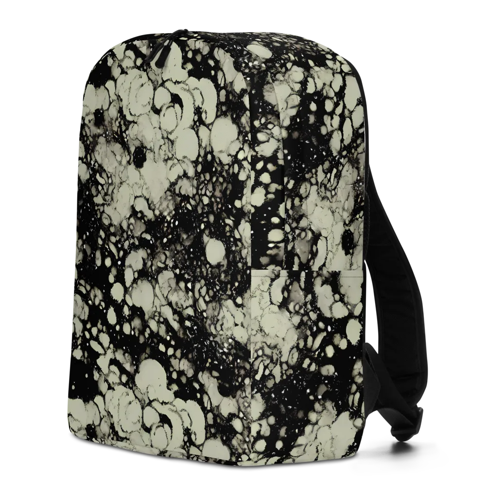 Inkstone Bloom on Minimalist Backpack — Left