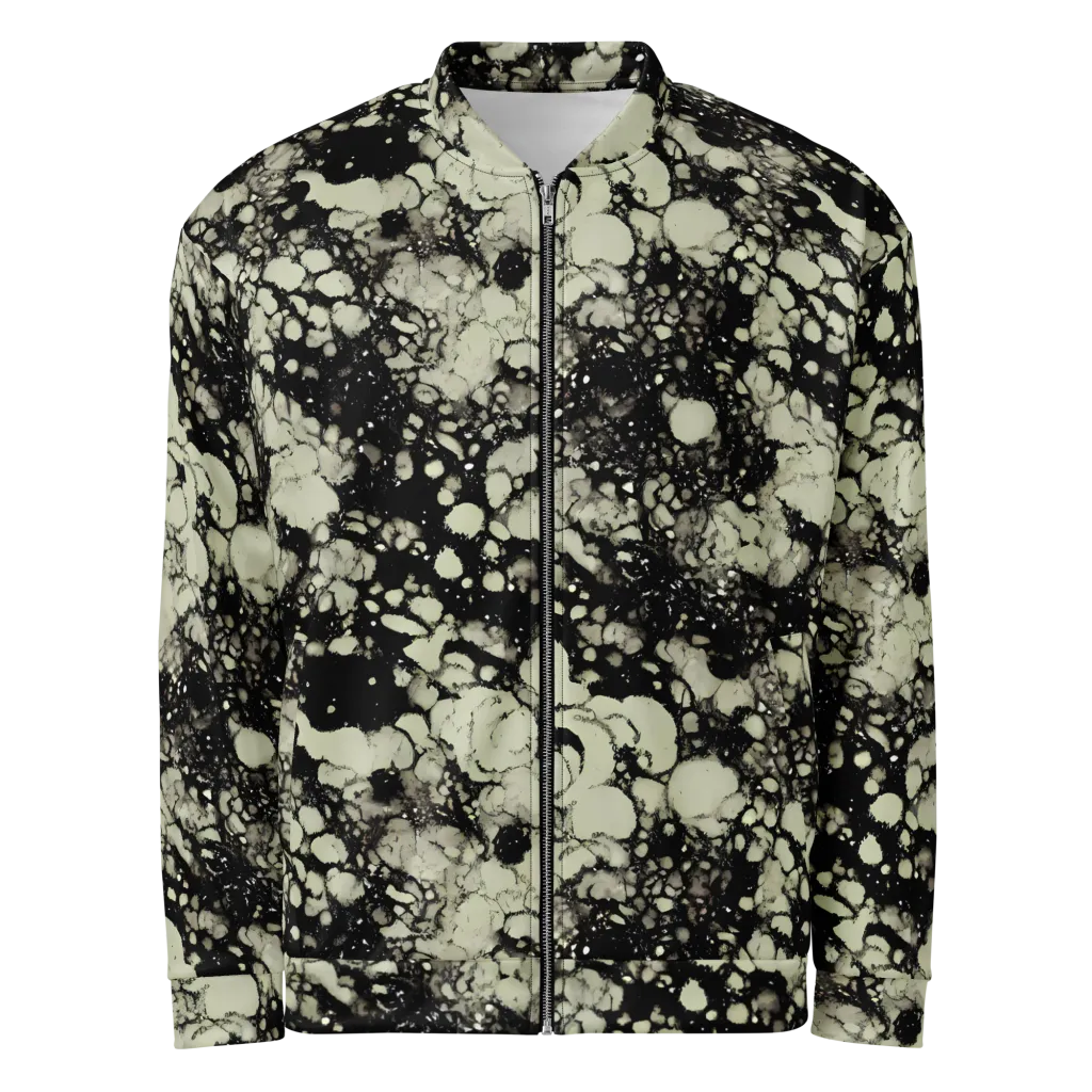 Inkstone Bloom on Bomber Jacket — Front