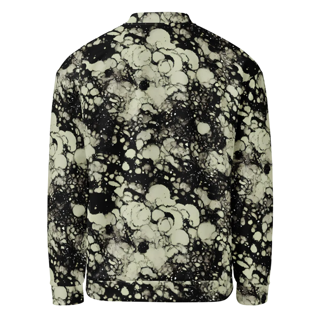 Inkstone Bloom on Bomber Jacket — Back